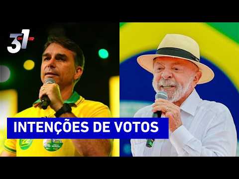 BTG/NEXUS: Flávio chega a 48% contra 45% de Lula