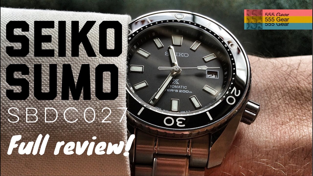 Review: Seiko Sumo 50th Anniversary LE Model SBDC027 Prospex Diver Watch