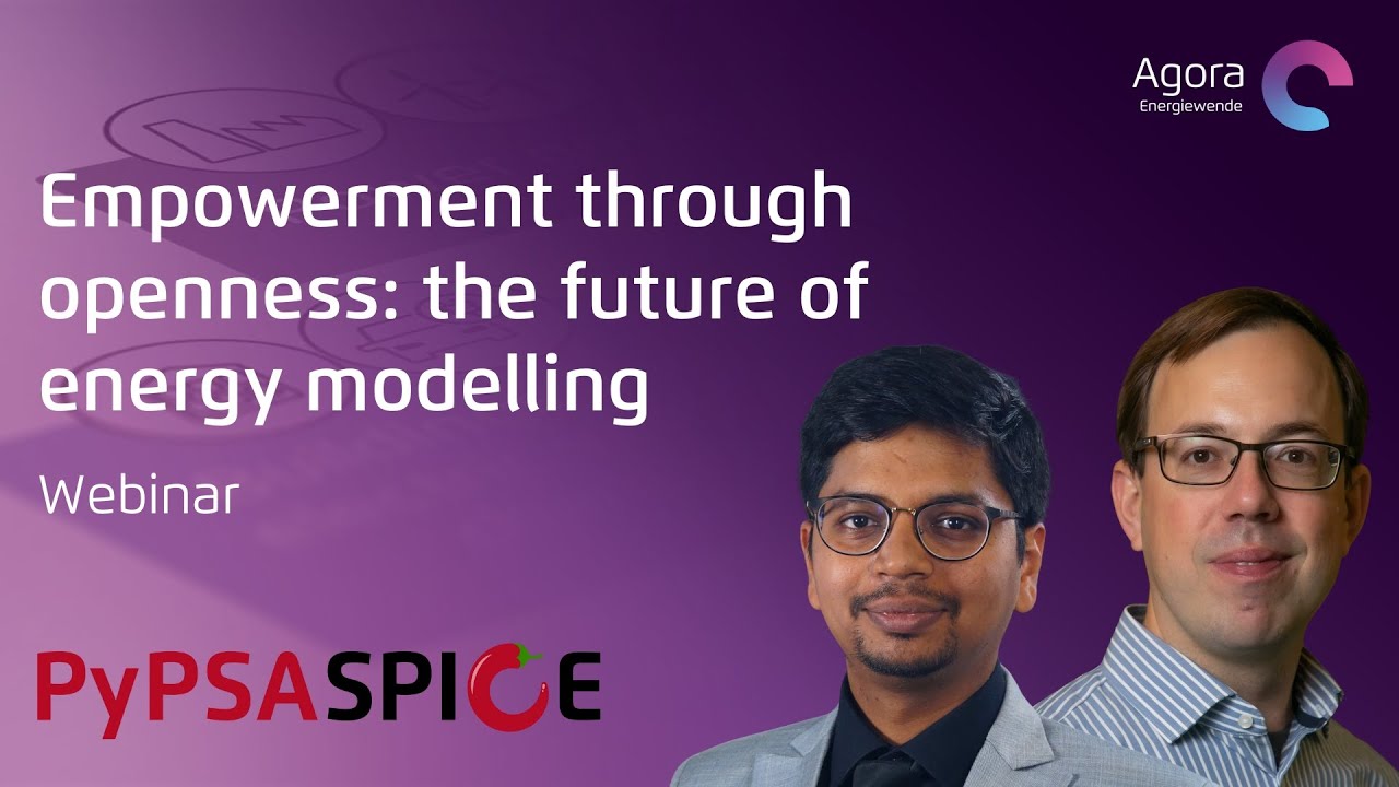 Empowerment through openness: the future of energy modelling