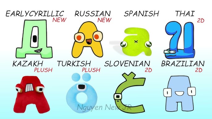 Alphabet Lore Combined Romanian and special Russian Ohio and