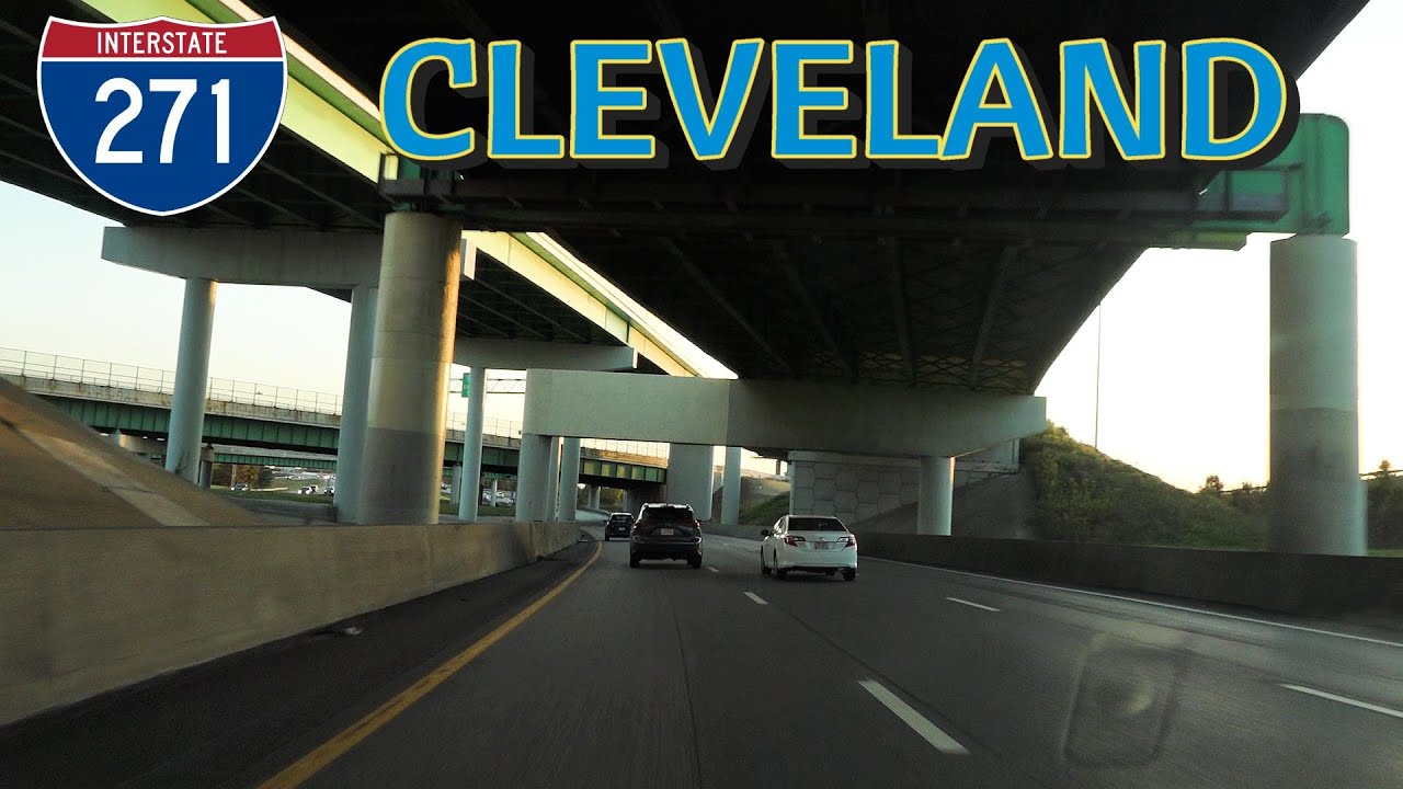 Cleveland I 271 SB Express Lanes Rare 3 Digit Interstate Overlap Cleveland I 271 SB Express Lanes Rare 3 Digit Interstate Overlap