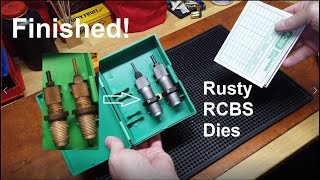 Project: Restoring Rusty Dies (Again!) - Part 3 (Finished) Reassembly