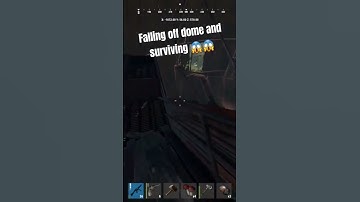 falling off dome #rust #rustpvp #rustconsole #rustshorts #recommended #foryou #fyp #gaming #xbox