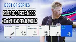 RELEASE FIFA19 MOBILE CAREER MODE#FIFA16 MOBILE PATCH