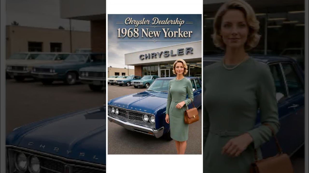 ⁣Chrysler Dealership 1968 New Yorker