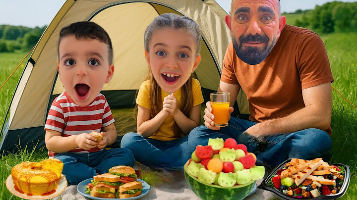 POYRAZ ELİF KAMP KURDU 24 SAAT KAMP YAPTIK!!