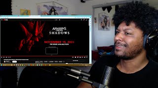 Black Assassin's Creed Fan Reacts To Assassin's Creed Shadows: Official World Premiere Trailer