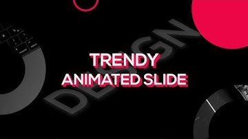 Trendy Animated Slide in PowerPoint I PowerPoint Animation I Pratik Desai I Motion Graphics