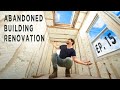 Ep. 15 Abandoned Building Renovation || INSULATION + SOUNDPROOFING