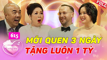 QUEN 3 NGÀY, trai Tây tặng bạn gái 1 TỶ đặt cọc vợ | Vợ Chồng Son #615 (phần 1)