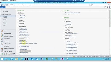 Sales Agreement in AX 2012 R3