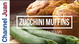 Zucchini (Courgette) Muffins - quick and super easy (2019)