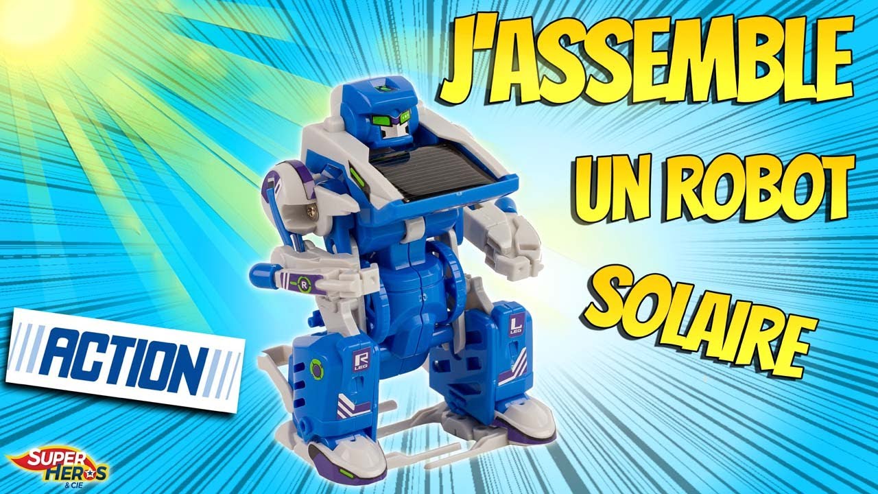 Le Robot Solaire de chez Action Super Héros et Compagnie Unboxing Review 