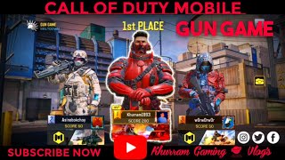 GunGame Call Of Duty Mobile Gameplay | Khurram Gaming & Vlog's screenshot 5