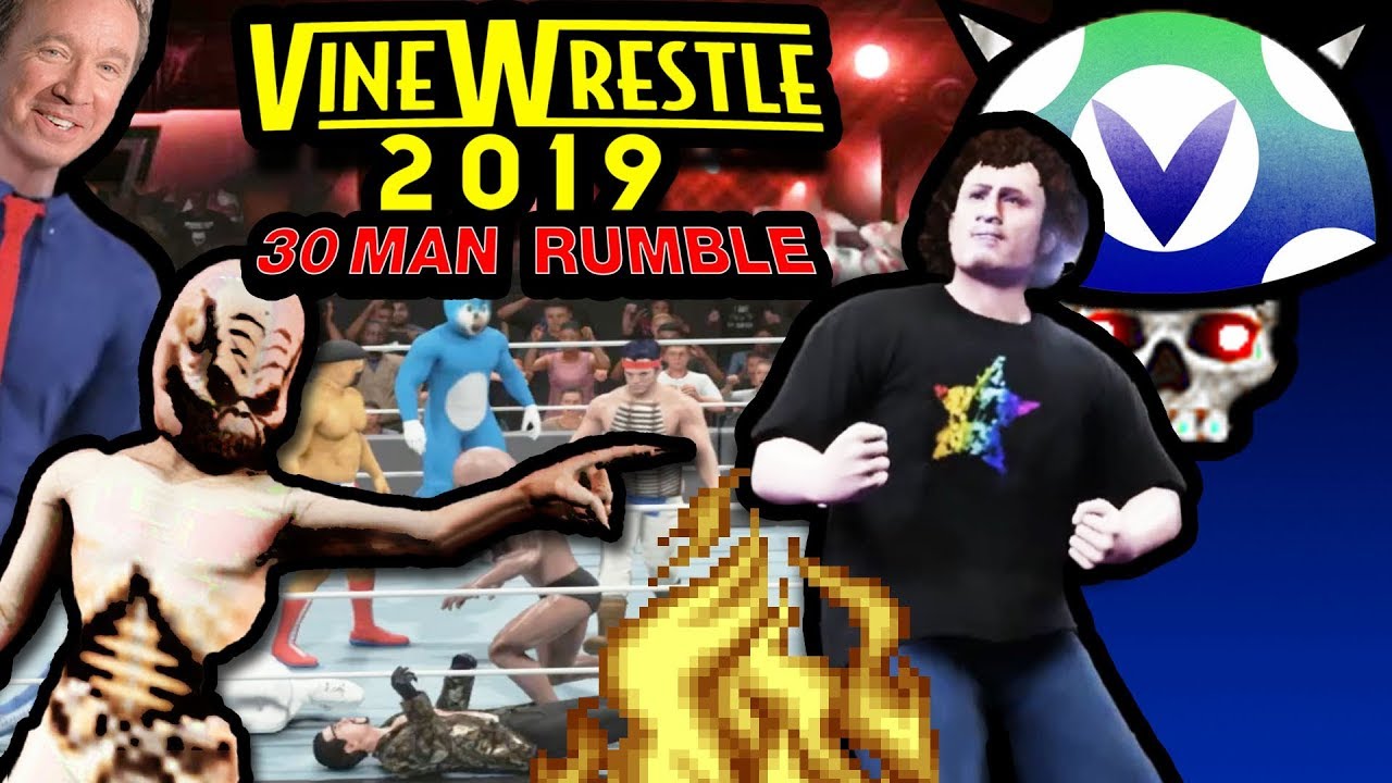 [Vinesauce] Joel - Vinewrestle 2019: 30-Man Rumble Special - YouTube