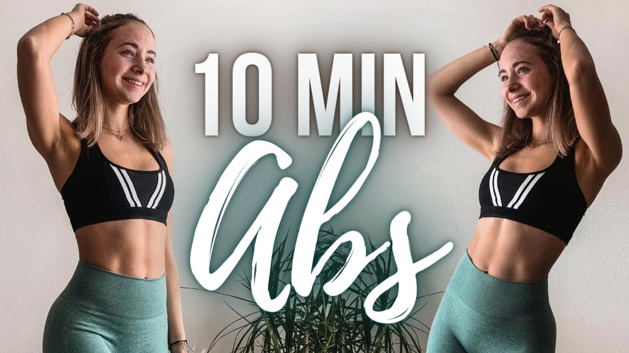 10 MIN AB WORKOUT - get abs at home // annrahel - YouTube