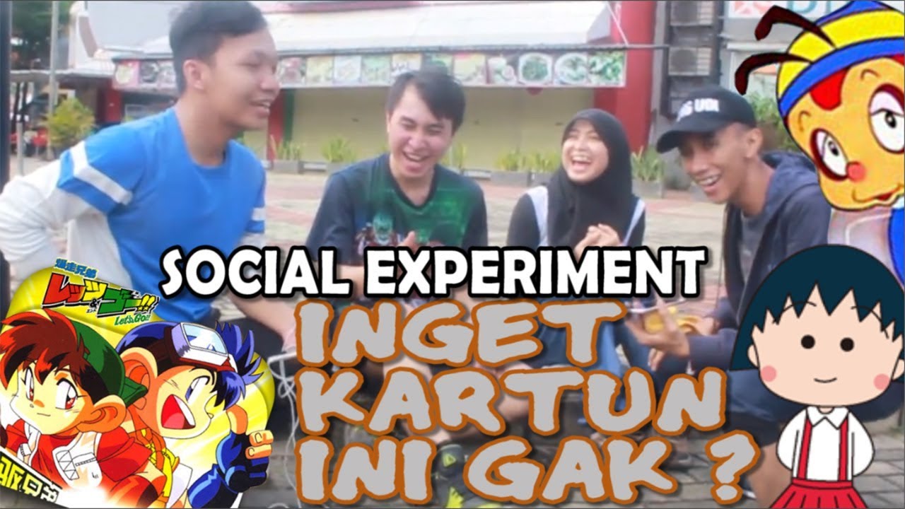 MASIH INGET LAGU KARTUN JAMAN DULU SOCIAL EXPERIMENT 1 YouTube