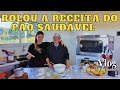 Rotina no interior receita do po saudvel vlog do meu dia