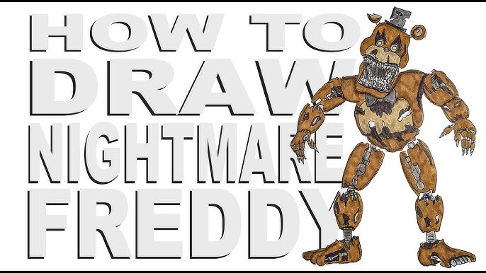 Nightmare (fnaf 4) - Drawception