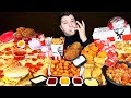 McDonald's, KFC, Pizza Hut, Taco Bell, Wendy's, Popeyes, Burger King • MUKBANG