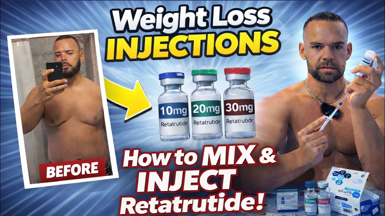 Retatrutide Mixing & Dosing Guide (10mg, 20mg, 30mg) | Step-by-Step + Injection Demo Retatrutide Mixing & Dosing Guide (10mg, 20mg, 30mg) | Step-by-Step + Injection Demo