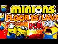 Minions Floor Is Lava 🔥 Chase - Brain Breaks | Movement Activity GoNoodle Inspired | Short Exercise