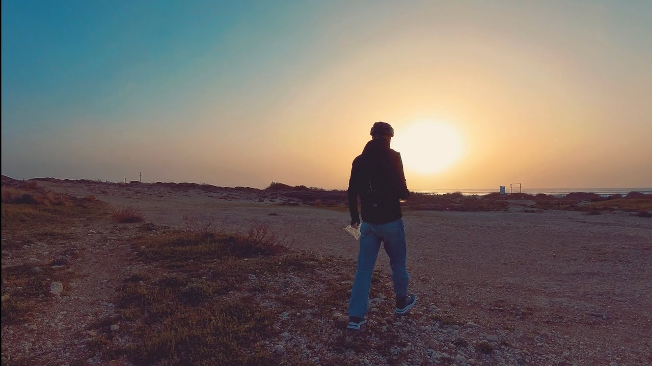 Evening bike ride. MTB. 