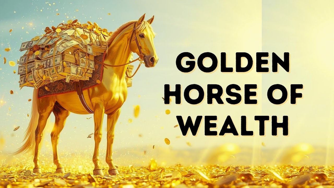 777Hz Golden Horse of Wealth 🐎 | Instant Money Frequency to Attract Abundance | Abundance Echo 