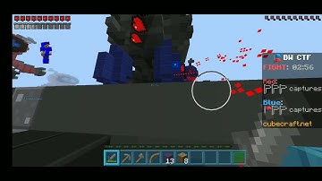 Invisible players in Cubecraft Blockwars CTF