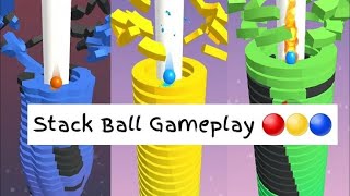 AMAZING STACKBALL CRUSH 3D👨‍❤️‍👨LVL 146-153 #stackball #shorts screenshot 2
