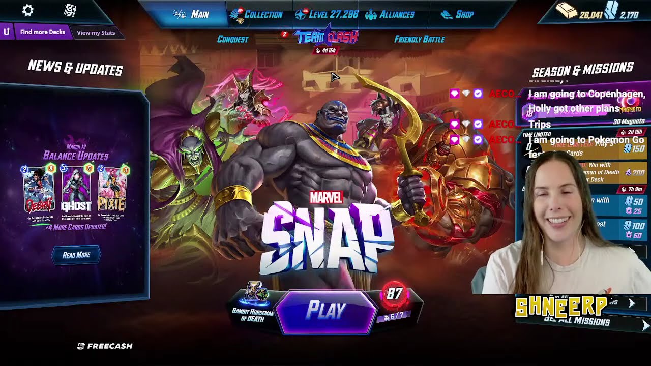 HERE TO SNAP AND MAYBE HORSE AROUND | !FREECASH to support the stream! | #FreecashPartner !Natura