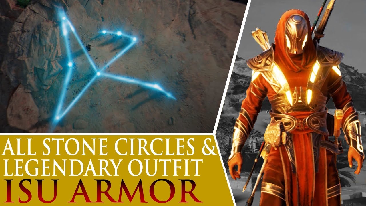 Assassin's Creed: Origins Isu Armor All Stone Circles (Bayek's Promise) -