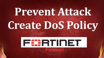 How to configure DoS Policy to prevent the Attack in fortigate firewall | Msolved Tech