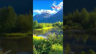 NATUREZA LINDA (Alaska)  #infoclmotoaventura #alaska #natureza  #shortsvideo #shorts