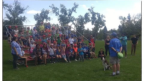 Davy Whippet and Frisbee Rob Demo at The Adventures Calgary