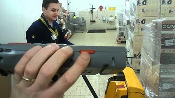 Portable Data Collection Terminal_Heavily damaged