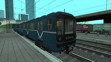 realistic metro train mods for GTA Sa