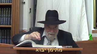 הרב צימרוט דרשה על פרשת במדבר ומתן תורה תשפ"ו