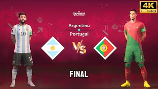 FIFA 23 - Argentina vs Portugal | Messi vs Ronaldo | Copa do Mundo Final [4K60] by FIFA SG 523 views 3 weeks ago 45 minutes