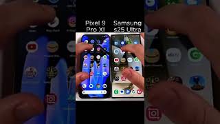 🚀Samsung S25 Ultra Vs Google Pixel 9 ProXL Speed Test - The Ultimate Showdown! 📱💥