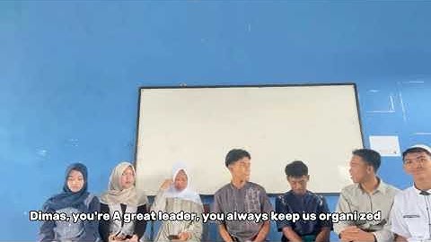  English video assignment group 3, SMAN 1 Cineam 