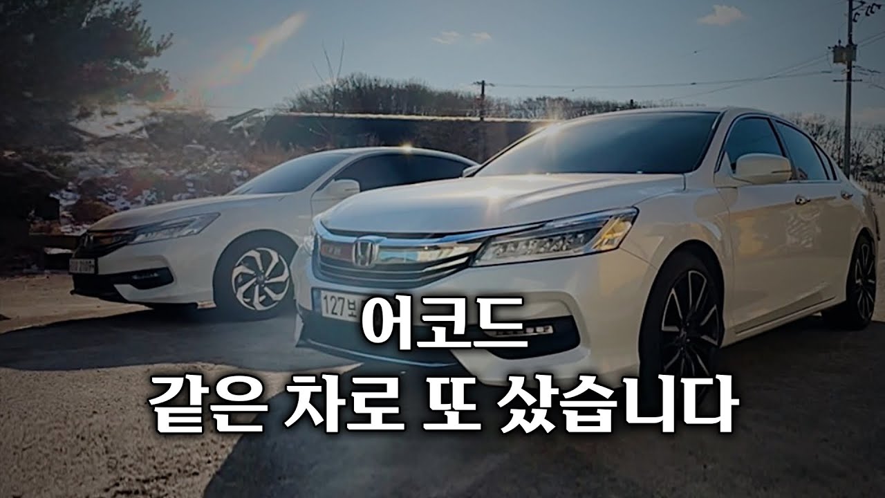 혼다 어코드 오너, 똑같은 차 또 샀습니다. 어코드 9.5세대 2.4 자연흡기 신차 만들기 ep.1