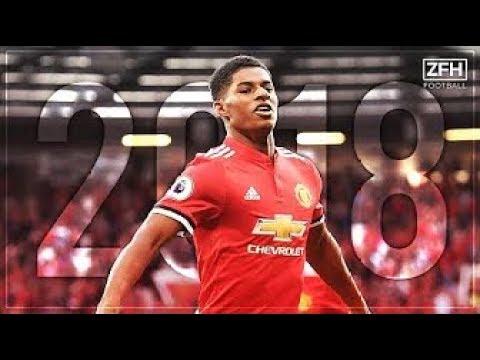 ماركوس راشفورد الفتى الذهبي اهداف ومهارات وتمريرات حاسمه في عام 2018 