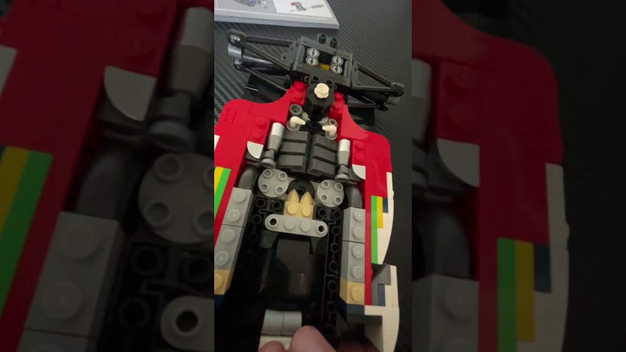 Ayrton Senna 1988 Mclaren F1 car Lego Build. 