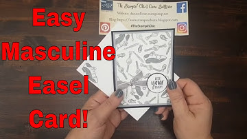 Well Dressed Fancy Fold Easel Card