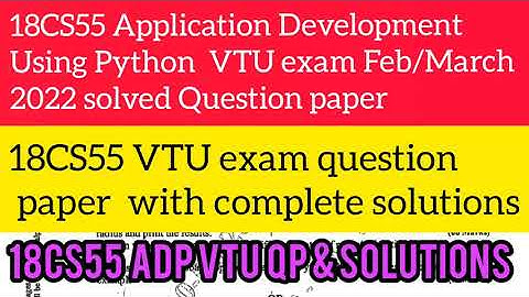 18CS55 ADP Repeated Questions with Solutions | 18EC55 ADP solved question papers| pass package