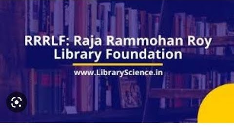 Role of UGC, RRRLF and UNESCO in library devélopment