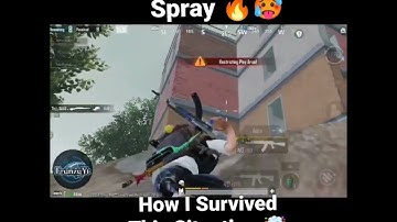 Every Body Wants To Be My Enemy ! Akm 6x Hacker Spray ⚡🚀🔥 || BGMI ||