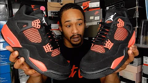 Jordan Red Thunder 4 Review + On Feet Footage. WATCH BEFORE BUYING!
