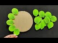 Diy new beautiful paper flower wall hanging  diy wall decor  diy paper flower craft